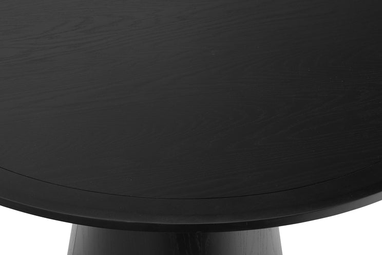 Nash Round Black Dining Table
